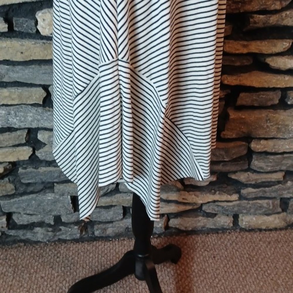 Altard State asymmetrical stripes halter style dress sz XS - Picture 6 of 10